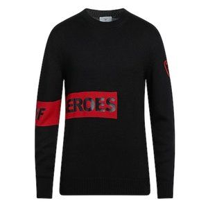 $230! NWT Men's Rossignol Band of Heroes Knit Wool Sweater US 40 EU 50 M Black